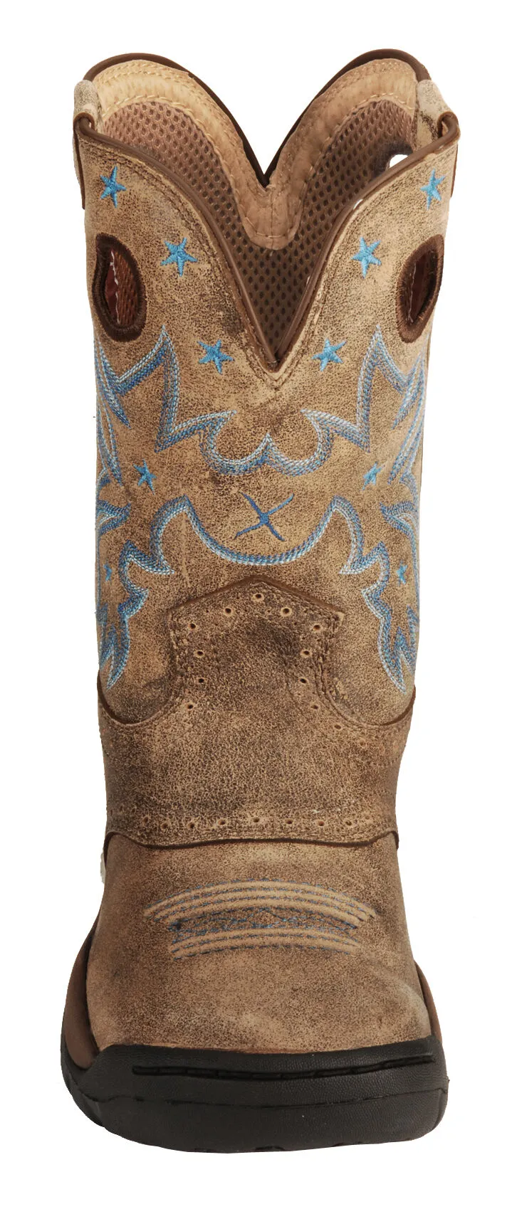 Twisted X Women's Distressed All Around Barn Boot - Round Toe