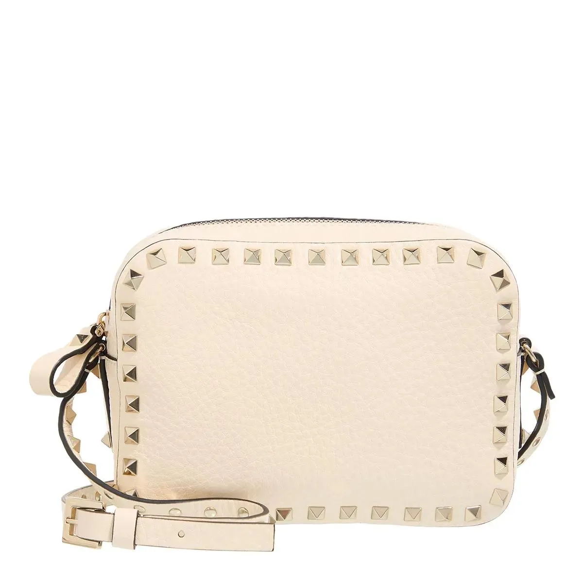 Valentino Garavani  Cross Body Bag Rockstud Light Ivory