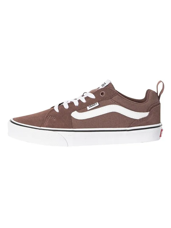 Vans Filmore Suede Trainers - Deep Taupe/White