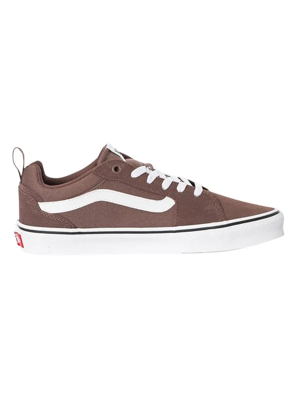 Vans Filmore Suede Trainers - Deep Taupe/White