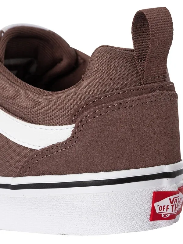 Vans Filmore Suede Trainers - Deep Taupe/White