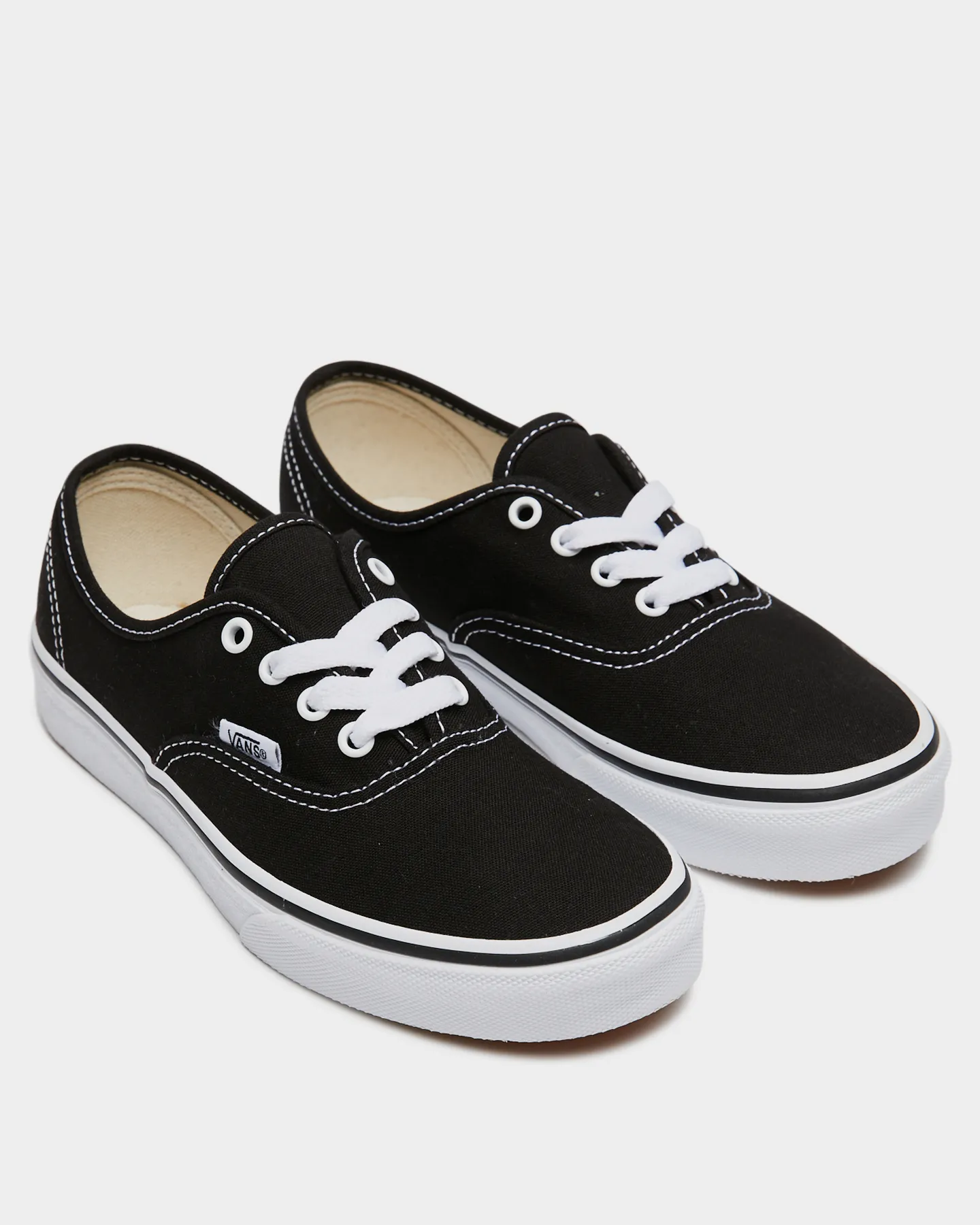 Vans Kids Authentic - Black White | SurfStitch