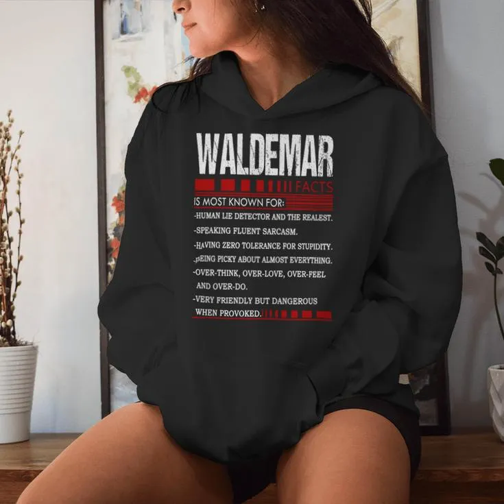 Waldemar Name Facts Last Name Waldemar Name Facts Family Name Women Hoodie