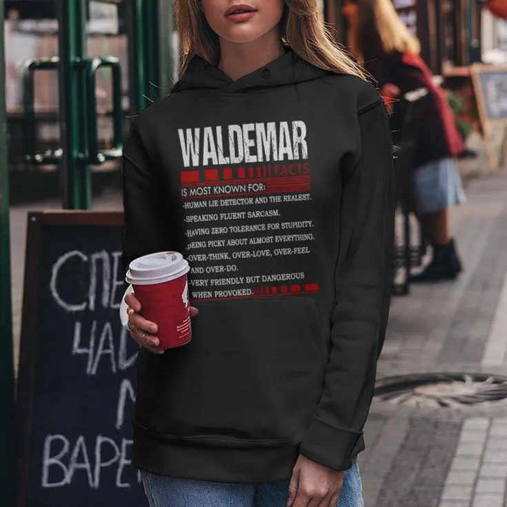 Waldemar Name Facts Last Name Waldemar Name Facts Family Name Women Hoodie