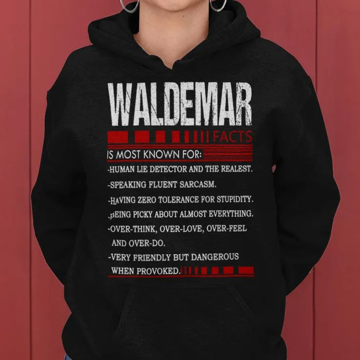 Waldemar Name Facts Last Name Waldemar Name Facts Family Name Women Hoodie