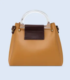 WB2410-MUSTARD-Women Shoulder Bag