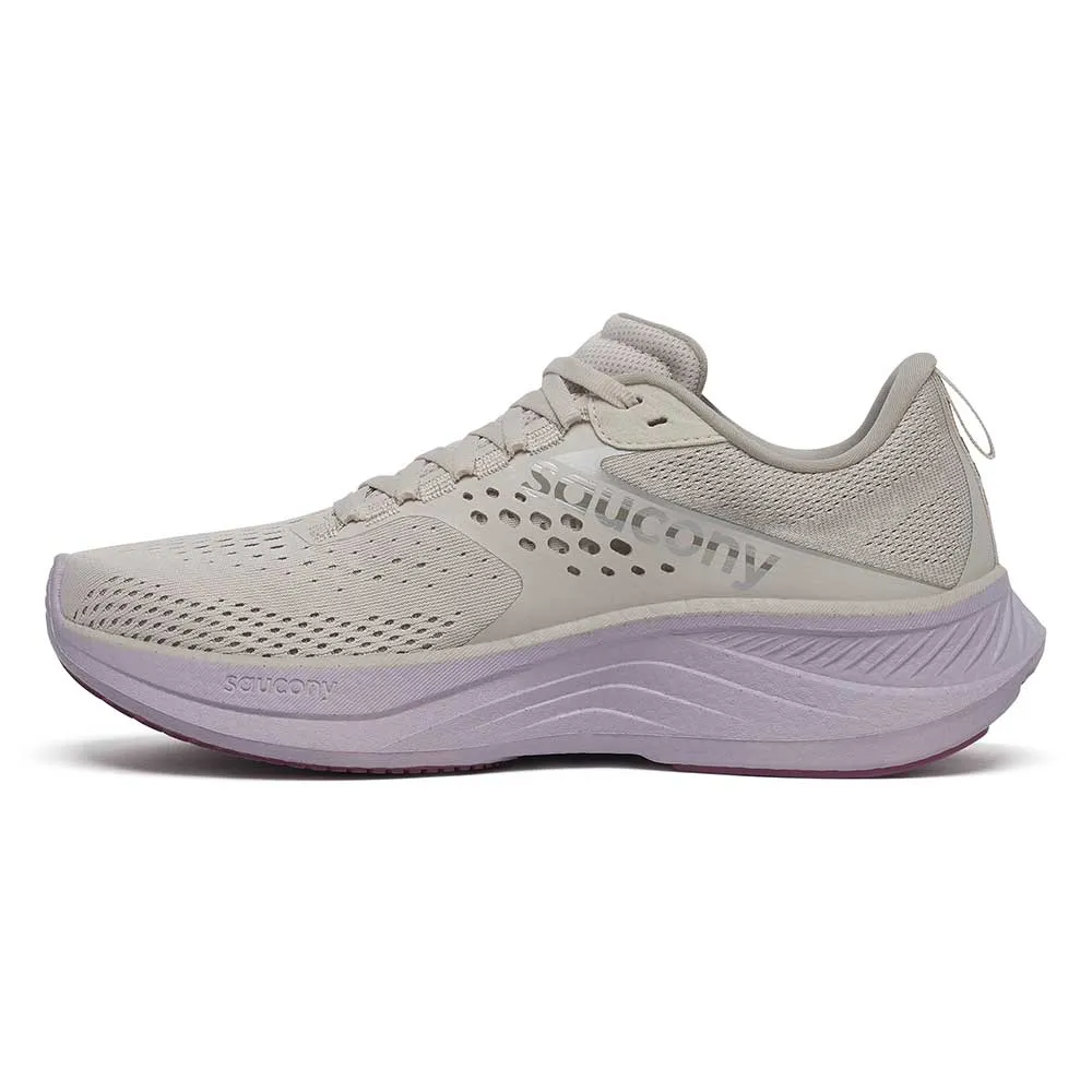 Women's Ride 17 Running Shoe - Moon/Viola - Regular (B)