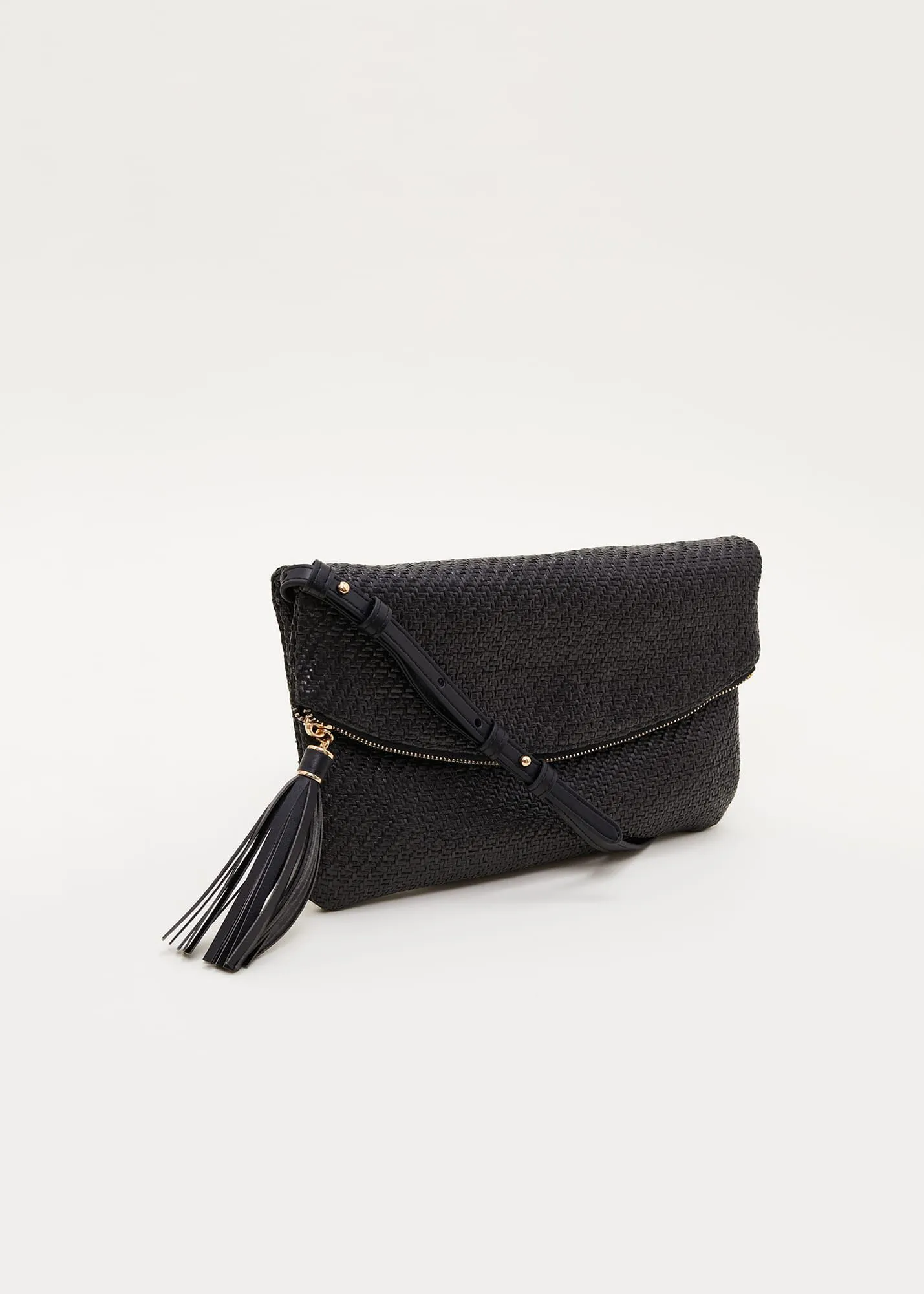 Woven Cross Body Bag