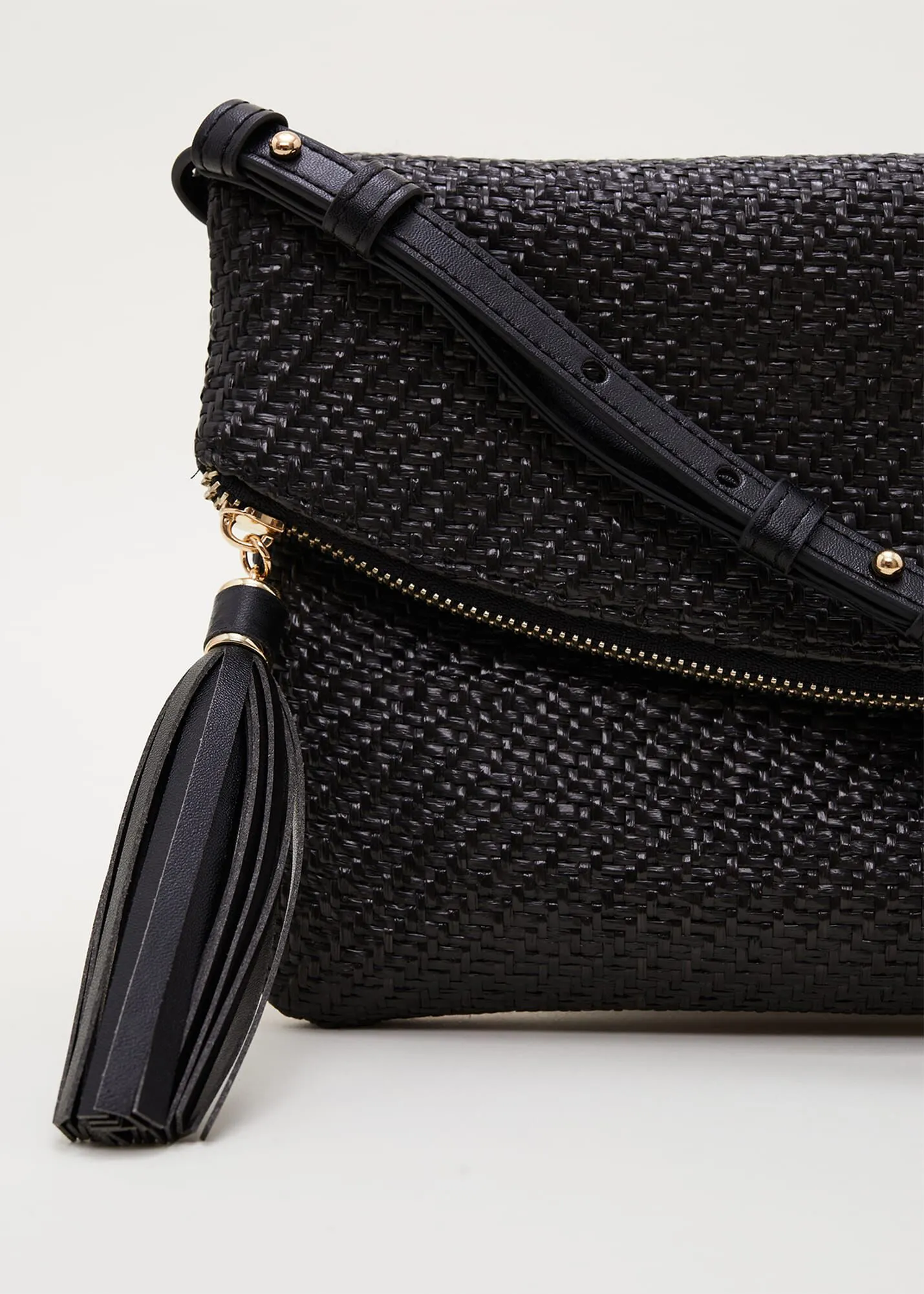 Woven Cross Body Bag