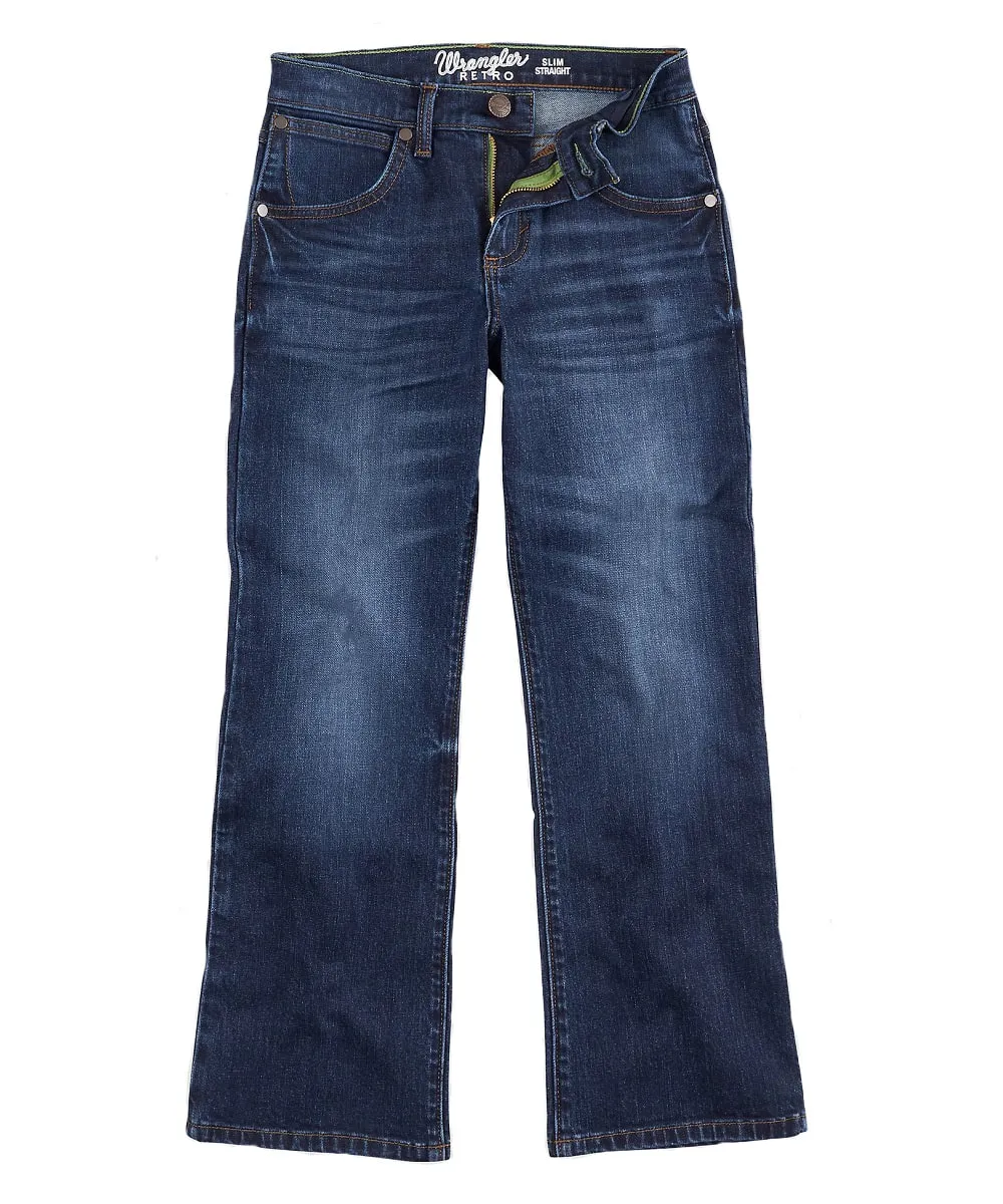 Wrangler Boys' Retro Boot Cut Jean