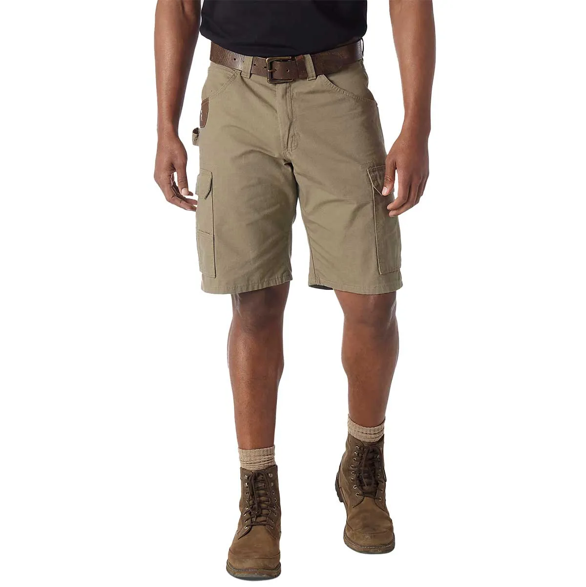 Wrangler Riggs Workwear Ripstop Ranger Cargo Shorts, Bark