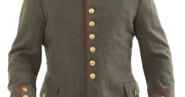 WW1 P07/10 Imperial German Soldier TUNIC - ww1 german tunic