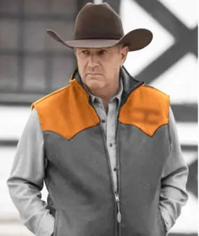 Yellowstone John Dutton Ranch Patch Vest